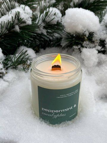 Свічка Peppermint & Eucalyptus, 120 мл mt120 фото
