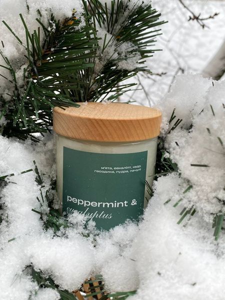 Свічка Peppermint & Eucalyptus, 120 мл mt120 фото