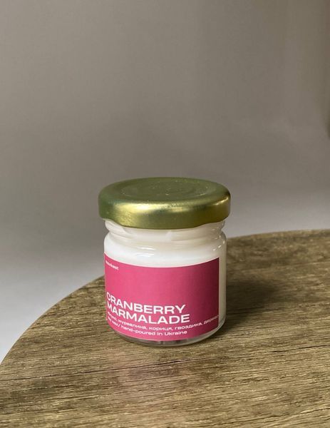 Свічка Cranberry marmalade, 120 мл crn120 фото